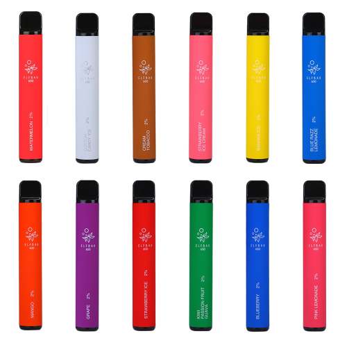 Vapes jetables Bar 600 Puffs en gros