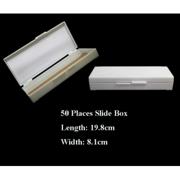 50 Places Storage Microscope Slide Box