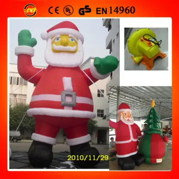cheap Hot sell inflatable christmas santa grotto