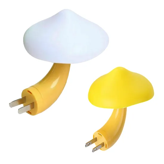 Mushroom-Shaped Night Light – Magic Mini Pretty Plug-in Lamp for Thanksgiving & Christmas