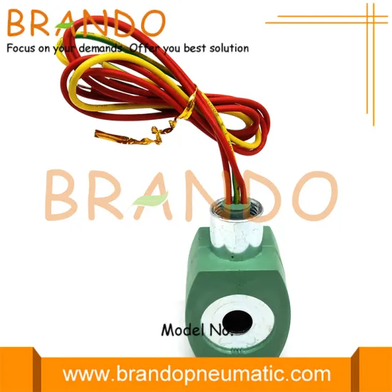 238610-132-D 120VAC Red Hat Solenoid Valve Magnetic Coil