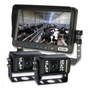 Farm CCTV Security Camera System with 7-inch Digital TFT LCD Monitor