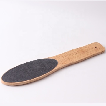 Hot Sale Sandpaper Wooden Handle Pedicure Foot File