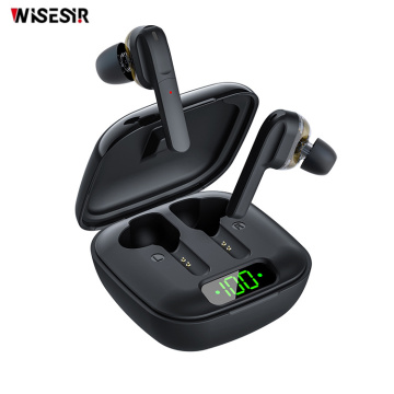 Professional LED Dispaly Hifi Quality Cordless Earbuds