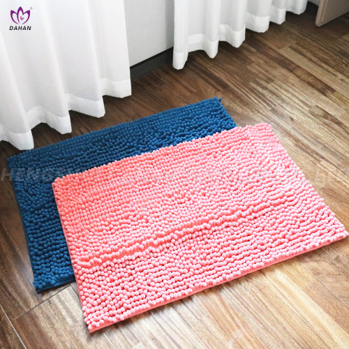 Luxury Chenille Microfiber Soft Plush Anti-Slip Super Water Absorbent Bath Rugs Floor Mat Bathroom Mat