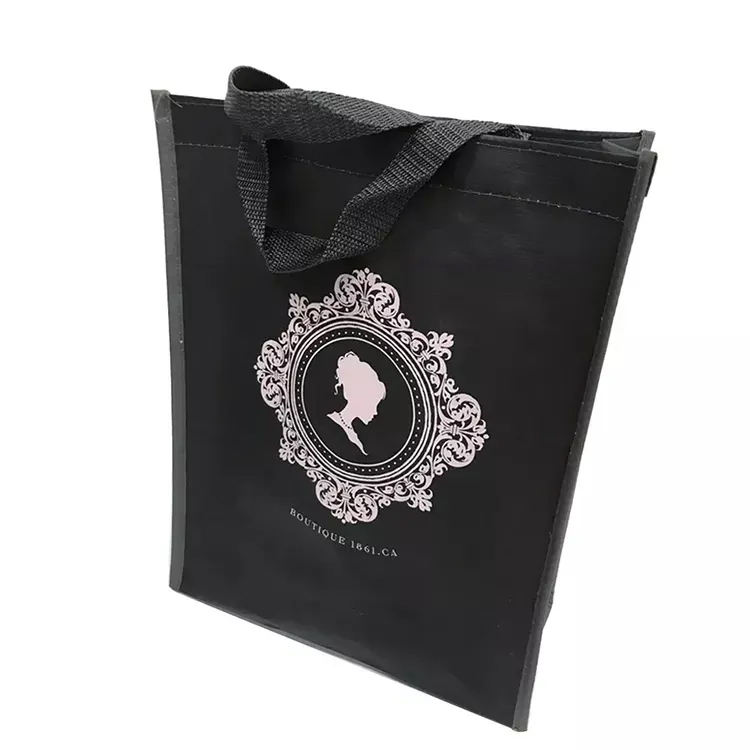 Fashion Laminated PP Custom Non Woven Shopping Bag