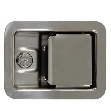 GL-12129 Stainless Steel Locking Paddle Latch for Trailer Toolbox Lock