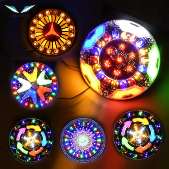 24V Round Truck Trailer Rear Fog Light Strobe Warning Lamp