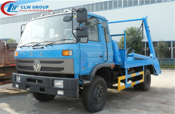 Economical dongfeng 10cbm skip waste truck for sale