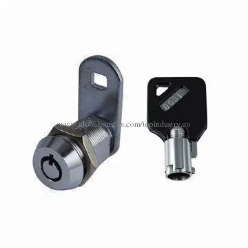25mm Radial Pin Cam Lock with Anti-drill Ball, Master/Manage Key System