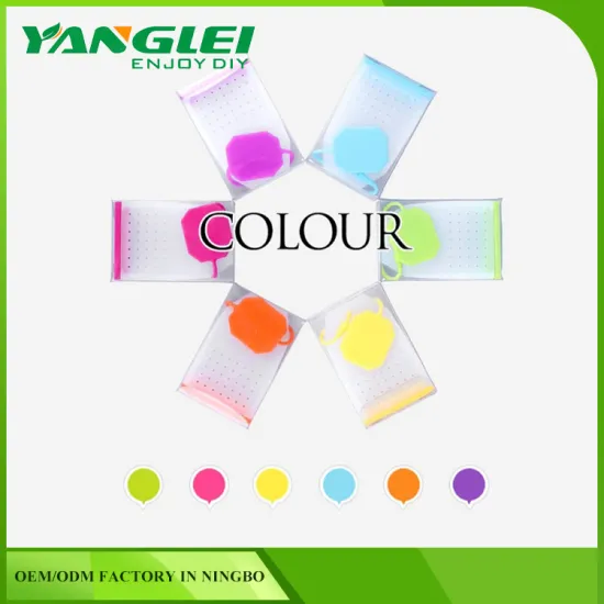 Bag Shape Silicone Loose Tea Leaf Strainer Filter Herbal Spice Infuser Diffuser