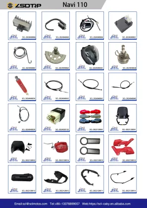 Wholesale Rear Splash Guard for Honda Navi 110 CLIQ - OEM No. 80107-K74-N00 Rear Mudguard