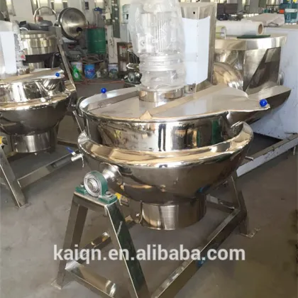 cook pot jam with mixer