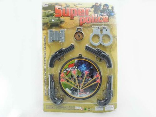 plastic police set