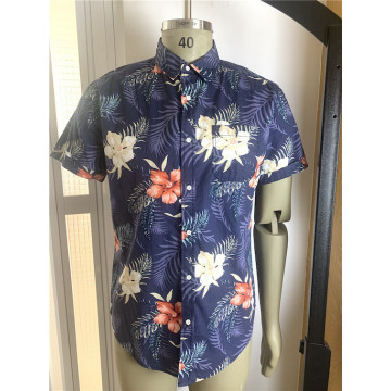 Quality Mens Short Sleeve Shirts With Custom Print