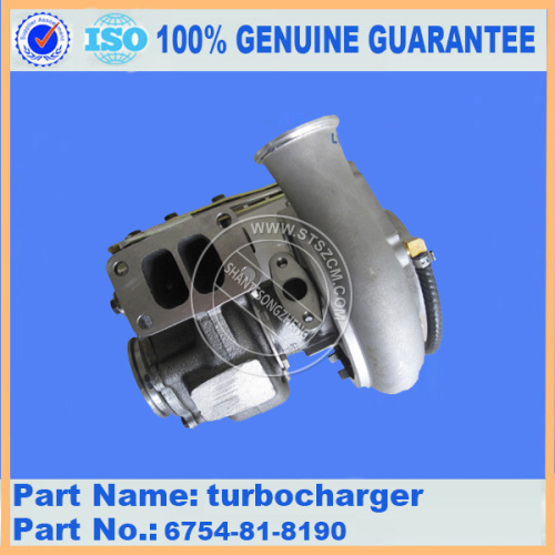 Turbocompressor 6754-81-8190 voor Komatsu PC220-8M0