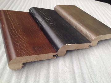 Decorative stair nosing wood molding wood stair nosing