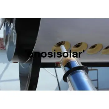 Integrative Pressurized Solar Water Heater with heat pipe