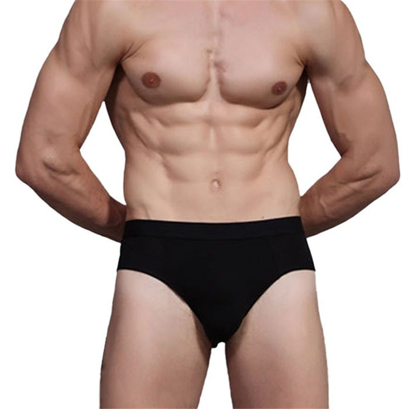 JAYCOSIN Newly Design 2018 New Men's Sexy Bamboo Fiber Underwear Shorts Men Underpants Soft Briefs DropShipping
