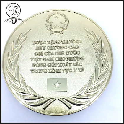 Souvenir gold collect coin