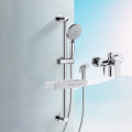 Household 3-Function Shower Brass Bathroom Chrome Shower Set