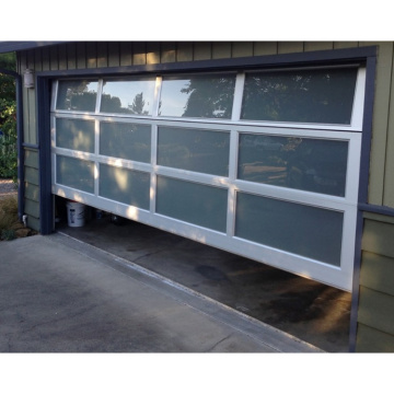 Residential Sectional Frameless Aluminum Garage Door