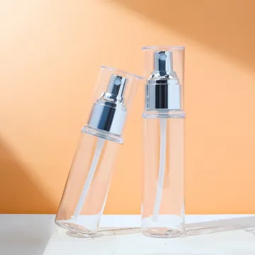 Empty Clear Mist Plastic Bottle With Spray Pump