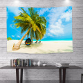 3D Beach Decorative tapestry