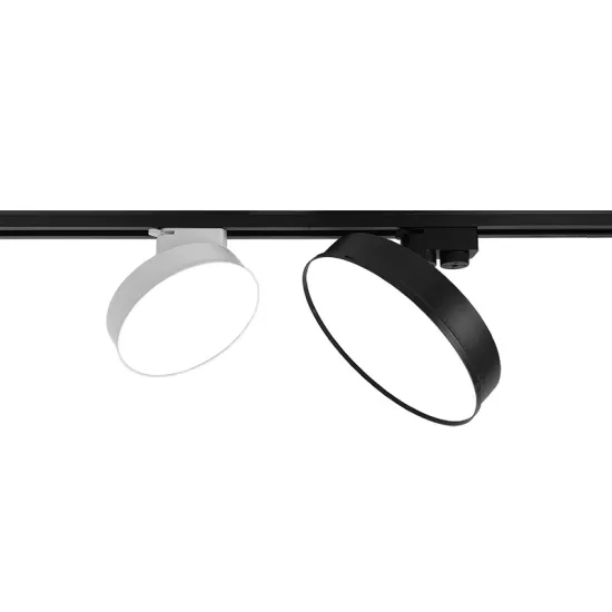 High-Brightness 12W, 20W, and 30W Magnetic Track Light System with 48V COB LED Spotlights for Clothing Stores