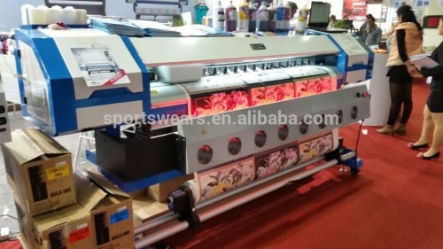 factory price 1.8M width dx5 printhead textile sublimation flag printer for textile clothing