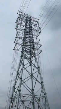 45M 220kV Steel Tubular Tower