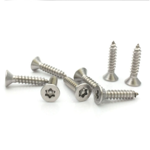 Metric Cross recessed countersunk head self-drilling screws