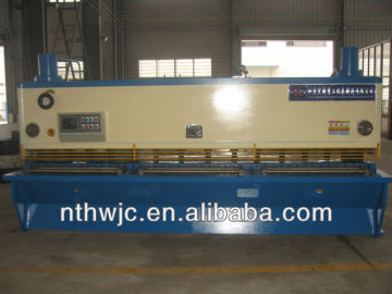 All steel welded structure QC11Y-8*4000 hydraulic guillotine shearing machine