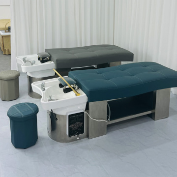 Wholesale Custom Hair Salon Washing Chair with Spa Water Circulation
