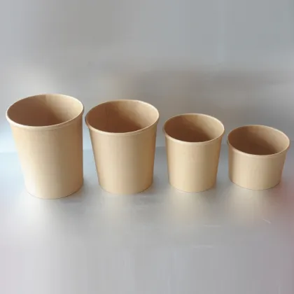 Eco-Friendly Logo Printing Soup Cups & Paper Bowls
