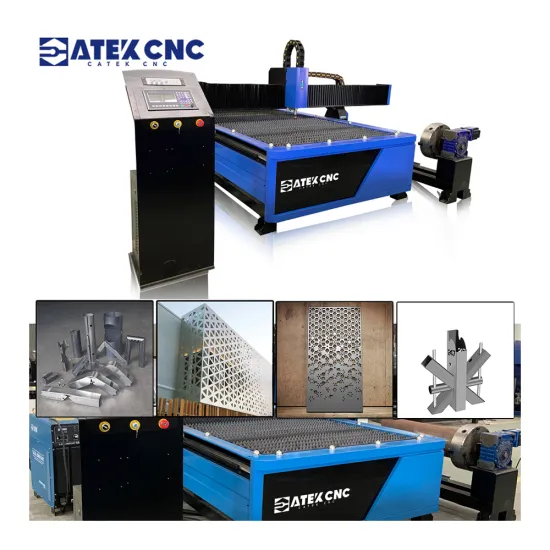 Low Price Chinese Metal Gantry CNC Plasma Cutting Machine for Square Tube