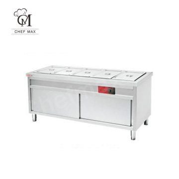 Chefmax Electric Food Warmer Bain Marie Buffet Server with Cabinet