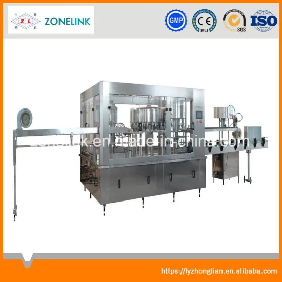 Automatic 3 in 1 Monoblock Pet Bottle Mineral Water Filling Machine