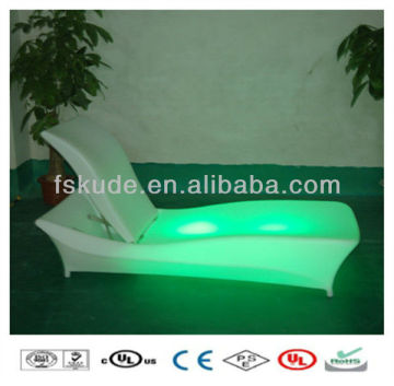Plastic RGB color changing LED backpack Beach Chairs