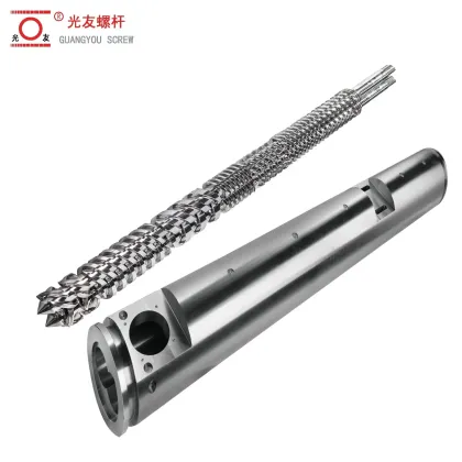 Bimetallic Nitrided Extruder Screw Barrel for PVC and Rubber Industries