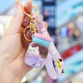 Acrylic Milk Bottle Cat Oil Keychain