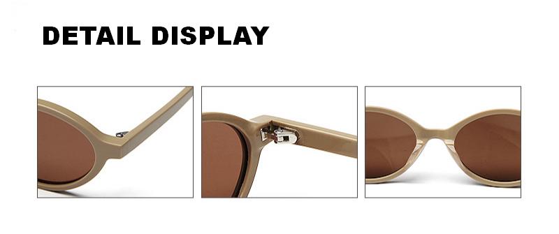 Mellume retro oval tinted lens eyewea-ME2012 -detail