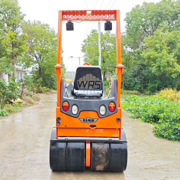 Rodillo de carretera vibratorio hidráulico Hamm de neumáticos Hamm usado 12 toneladas