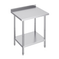 Hotel restaurant stainless steel kitchen table