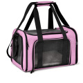 Bolso de mascotas de doble propósito ajustable de lana plegable grande