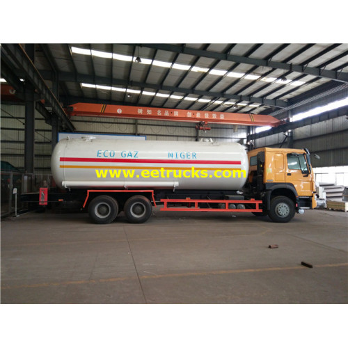 15MT 6x4 LPG Road Tank Vehicles