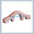 HOT SELL!N08-018,scale model bridge ,Architectural model materials, ABS resin model bridge, bridge, toys, building materials,