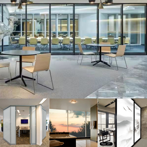 Switchable smart glass with remote control