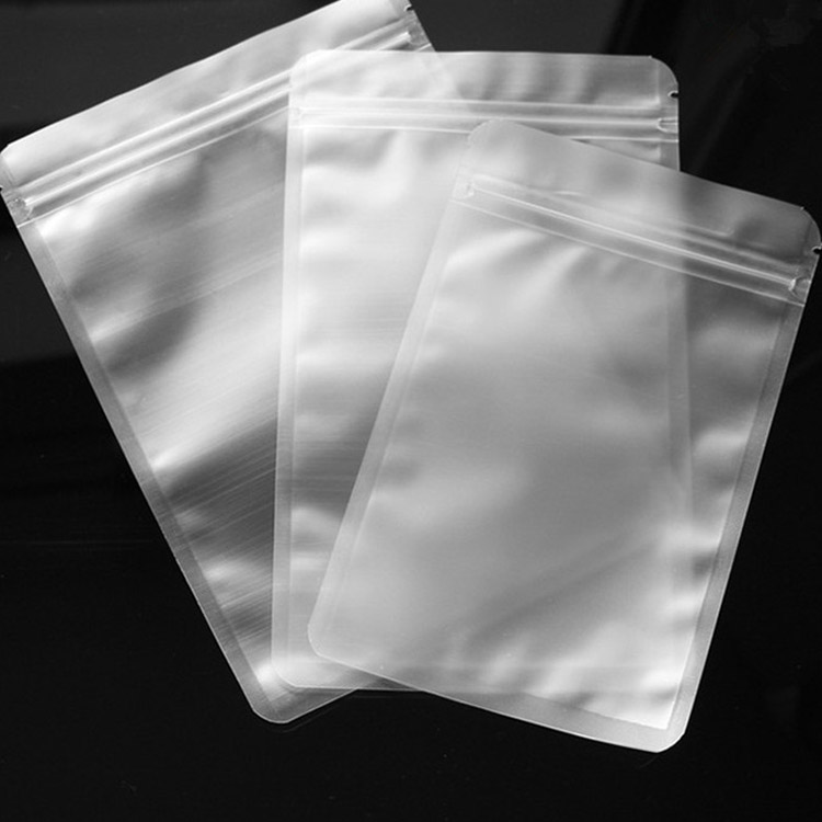 9x13cm-Zip-Lock-Matte-Clear-Food-Pouches-Reclosable-Ziplock-Pack-Party-Bags-font-b-Packaging-b