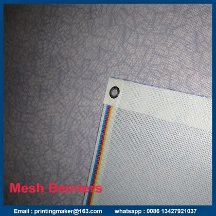 Outdoor Printed Mesh Banners On the Cheap